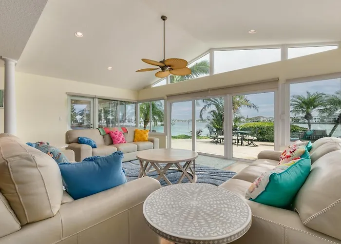 Amazing Waterfront House With Pool In Indian Rocks Beach! Holiday home *