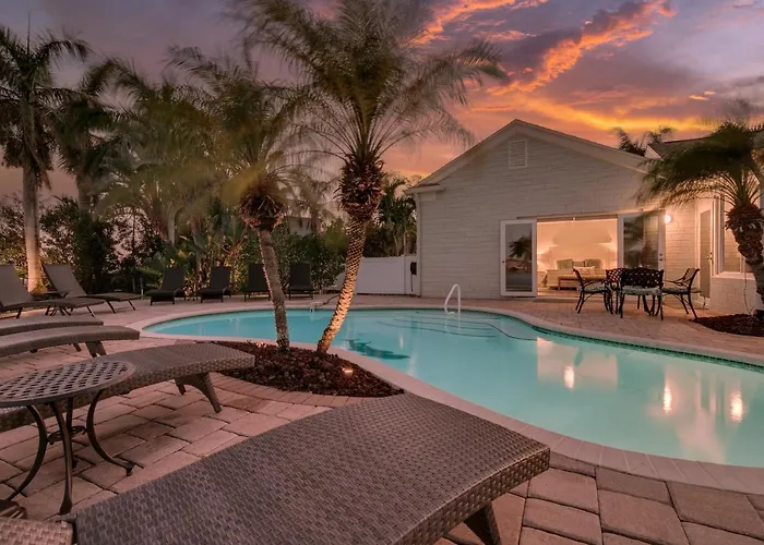 Amazing Waterfront House With Pool In Indian Rocks Beach! Clearwater Beach