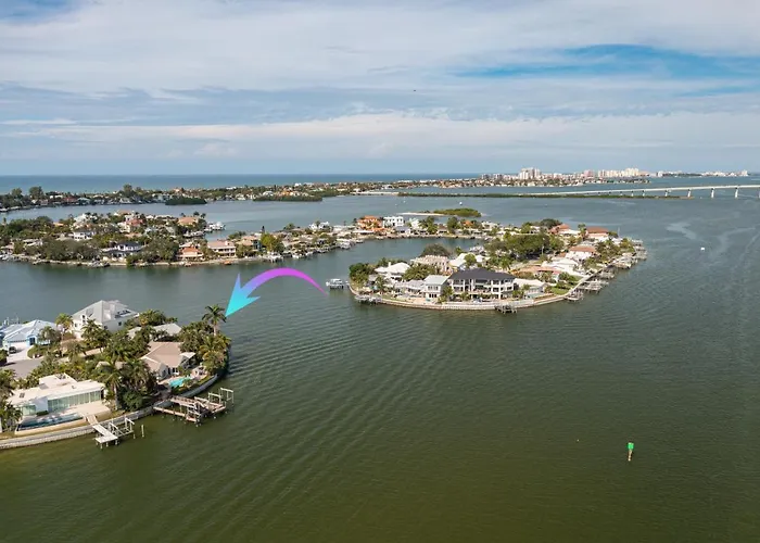Amazing Waterfront House With Pool In Indian Rocks Beach! Holiday home *